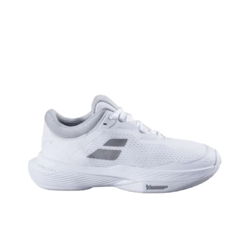 Babolat Breathable And Lightweight Low Top Tennis Shoes Women's White-1