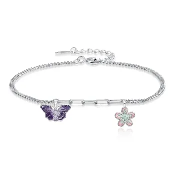 7℃ S925 Silver Bracelets Unisex