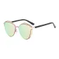 C6 Gold Frame with Pink Mirrored Lens