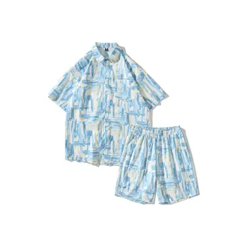 Fakeyoung Shirt Matching Set Unisex