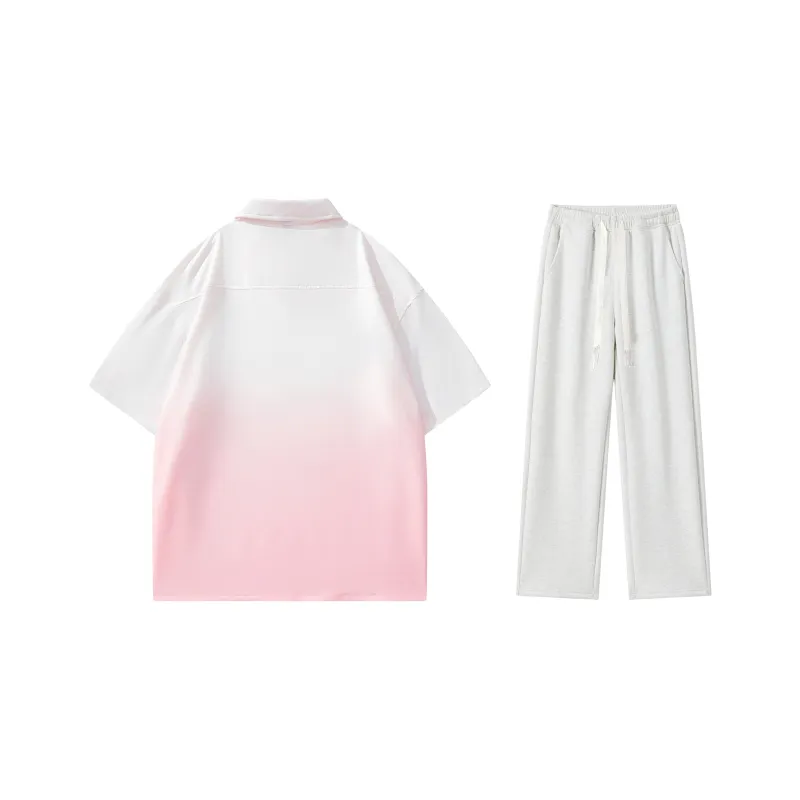 LA'T.WEEKEND Shirt Matching Set Unisex-85