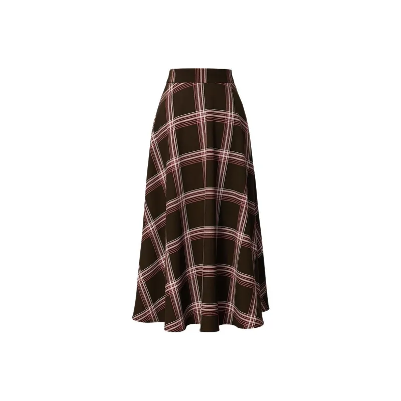ROEYSHOUSE Casual Long Skirts Women's Multicolor-0