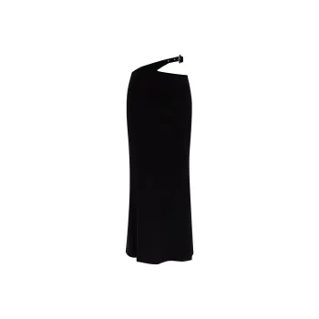 VERSACE JEANS COUTURE Cut out Midi Skirt