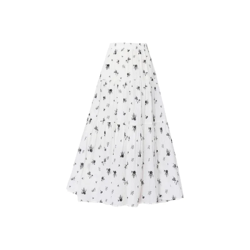 Mu Xiao Xin Casual Long Skirt Women's-0