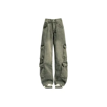 SESAME STREET Jeans Unisex Yellow Mud