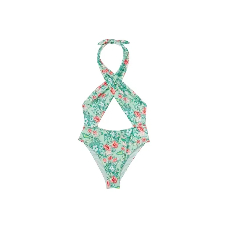 Victoria's Secret One piece Swimsuit Women's Green-0