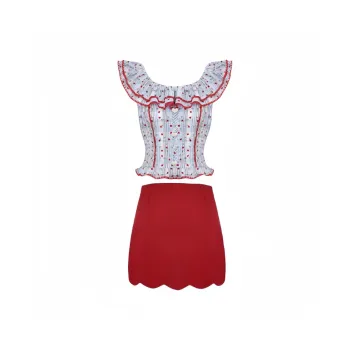 YGPRW Two Piece Skirt Sets Women's