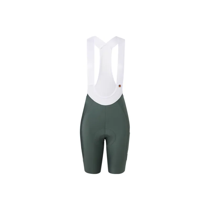 LAMBDA Cycling Pants Women's Vason Green[Double Arrow Straps Shorts]-0