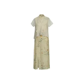 CASAMIA Cheongsams Women's Beige Apricot