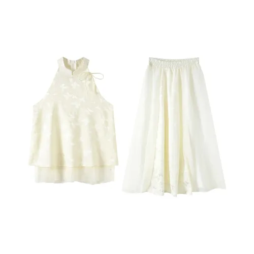 PAZZO Two Piece Skirt Sets Women's