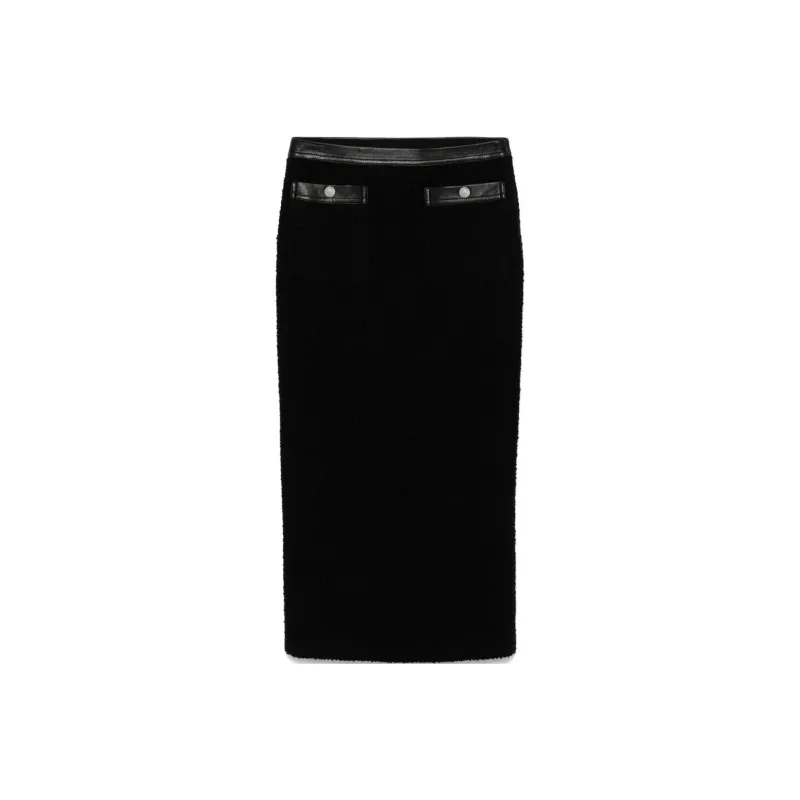 NANUSHKA Xanthe Midi Skirt-0