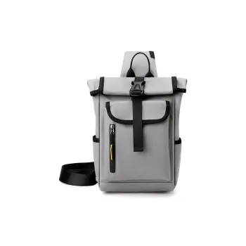 H YXIANG Nylon Fabric Storage Bag Shoulder Bag Sling Bag Men's Multicolor