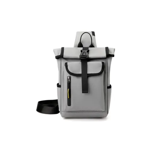 H YXIANG Nylon Fabric Storage Bag Shoulder Bag Sling Bag Men's Multicolor