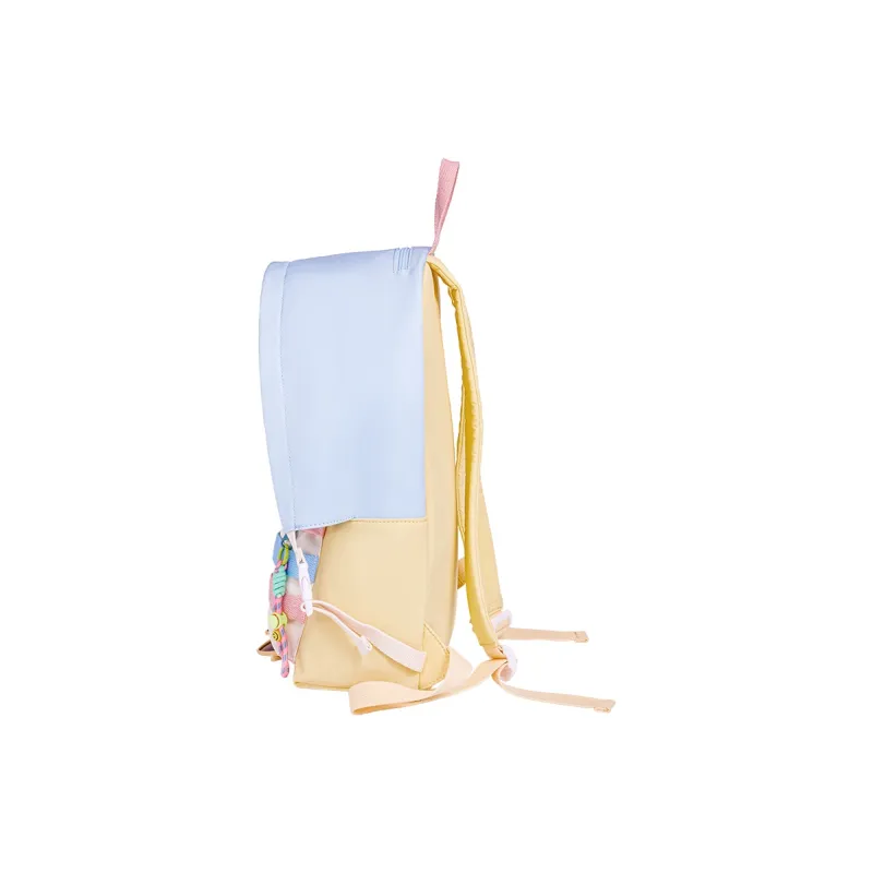 Miffy Fabric Backpack Women's Blue Yellow/Khaki-2