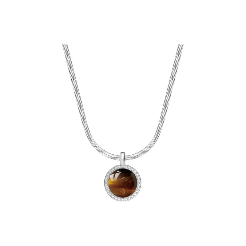 MACE MAVA Tiger's Eye Stone Necklaces Women's-1