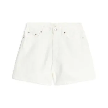 ARKET Denim Shorts Women's White