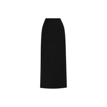 Balenciaga Back Slit Maxi Skirt