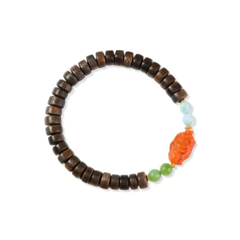 The Call Of The Heart Agarwood Bracelets Unisex