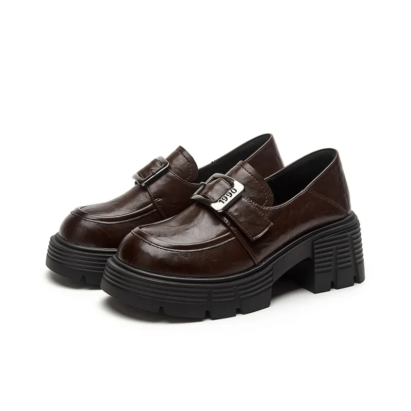 DAPHNE Loafers Women's Black, Brown-4