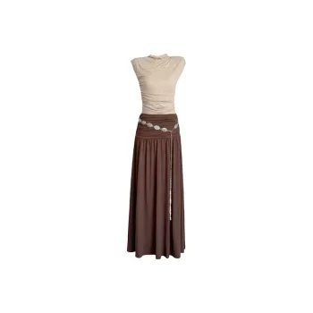 TIBINB Two Piece Skirt Sets Women's