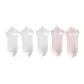 5 Pack (White+White+White+Light Pink+Light Pink)