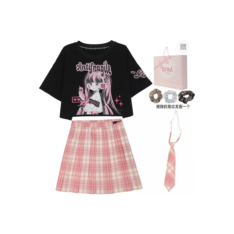SNBL Two Piece Skirt Sets Women's-0