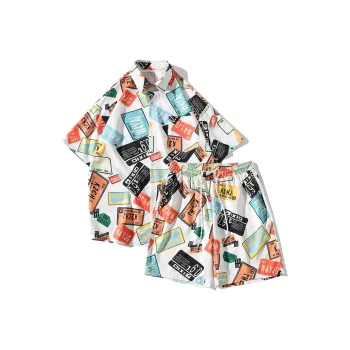 Fakeyoung Shirt Matching Set Unisex