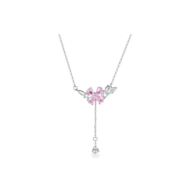 QUIET LOVE S925 Silver Necklaces Women's-0