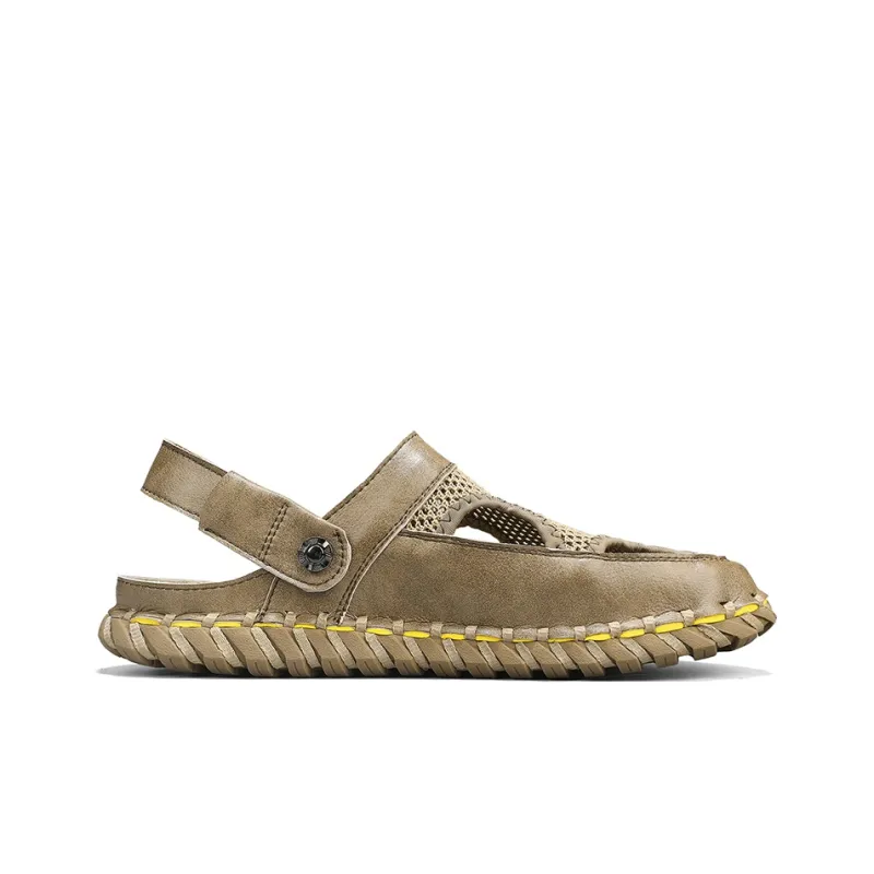GESENLANG Slip Resistant Quick Dry Closed Toe Slippers Men's-11