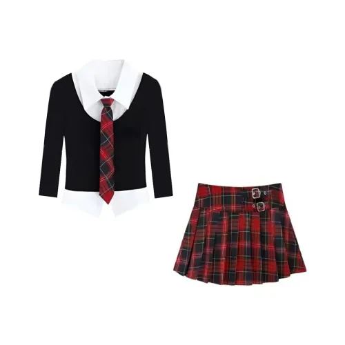 Aghr Two Piece Skirt Sets Women's