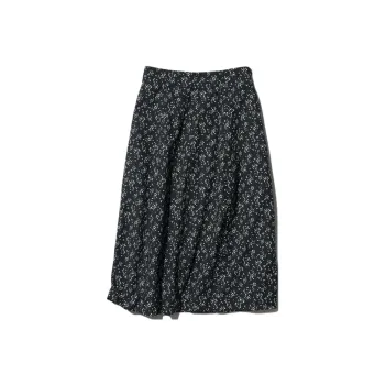 UNIQLO Casual Long Skirts Women's Black