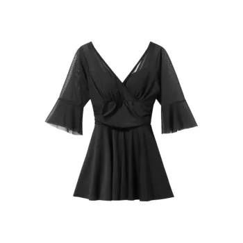 Yiner Life Swim Dresses & Skirts Women's Black
