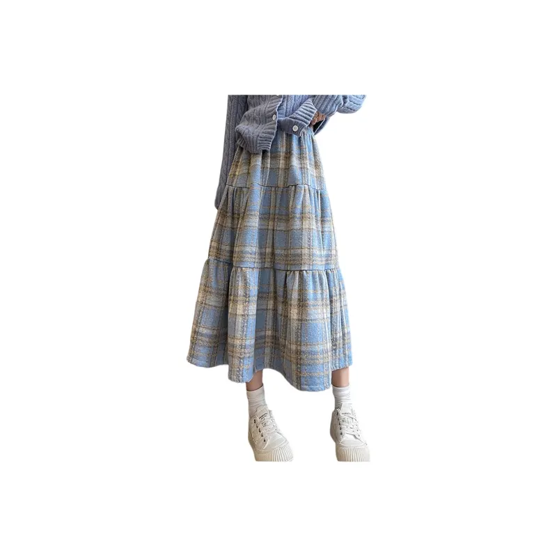 Ya Sheep People Casual Long Skirts Women's-11