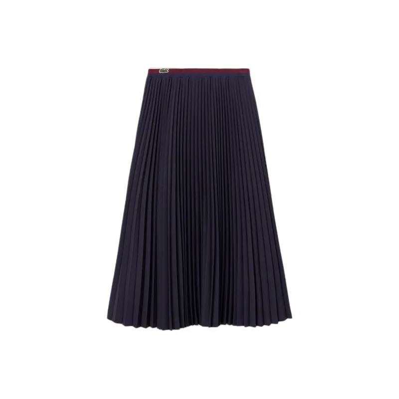 LACOSTE Casual Long Skirts Women's Purple-0