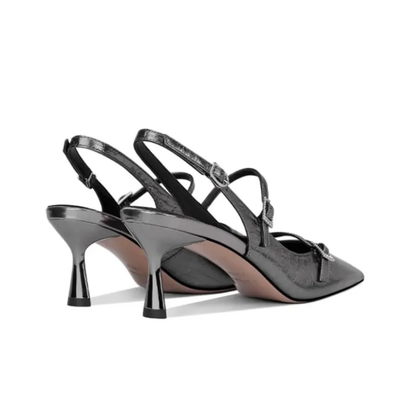 JESSICA SOPHIA Slim Heel High Heels 6cm Women's-3