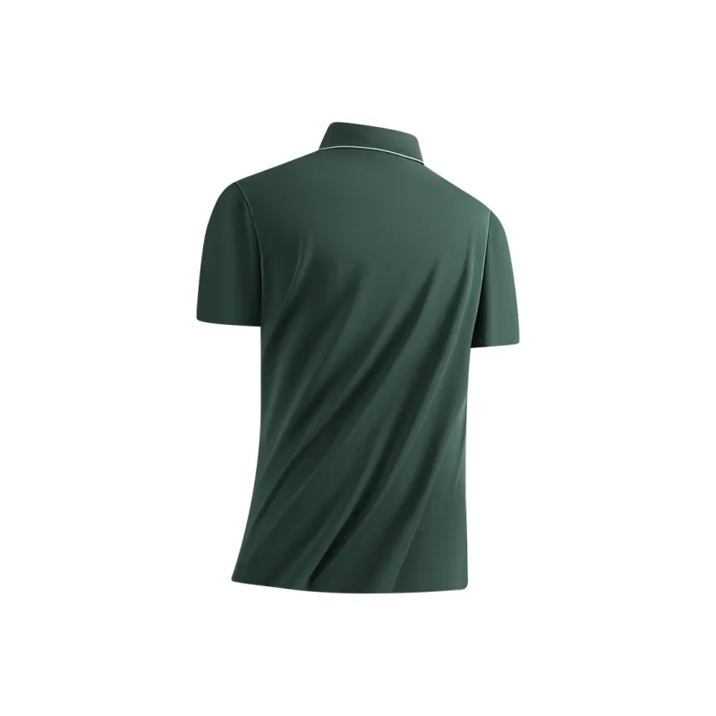 Red bean Polo Shirts Men-11