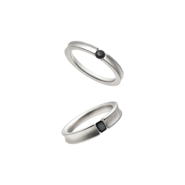JUDY LADIE'S S925 Silver Rings Unisex-0