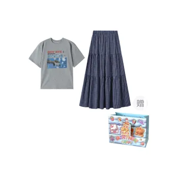 WOWI Two Piece Skirt Sets Women's