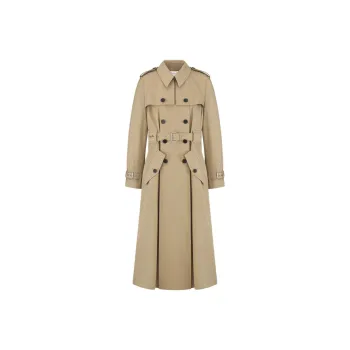 DIOR Dioriviera Trench Coat Women's Beige