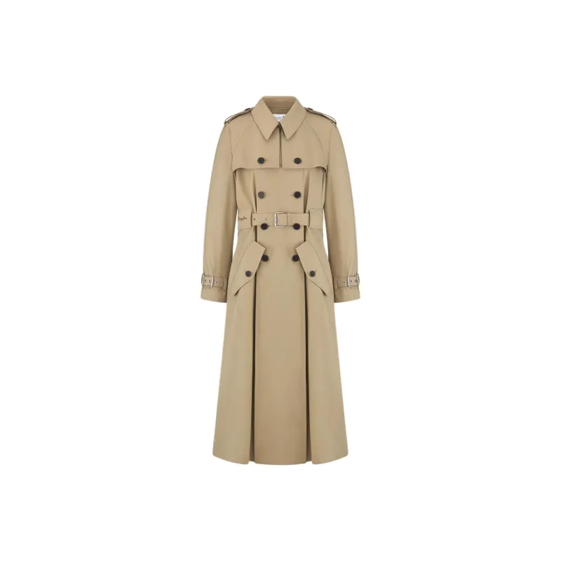 DIOR Dioriviera Trench Coat Women's Beige-0