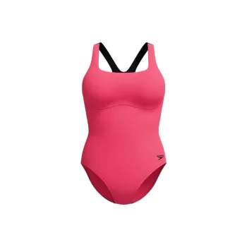 Speedo Racerback Swimsuit Pink One piece Swimsuit Women's Pink