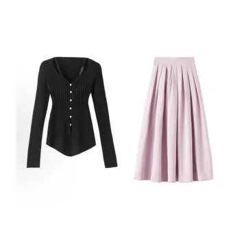 JOSR Two Piece Skirt Sets Women's