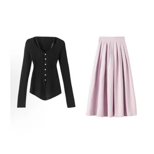 JOSR Two Piece Skirt Sets Women's