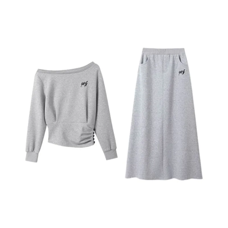 BVODE Two Piece Skirt Sets Women's-0