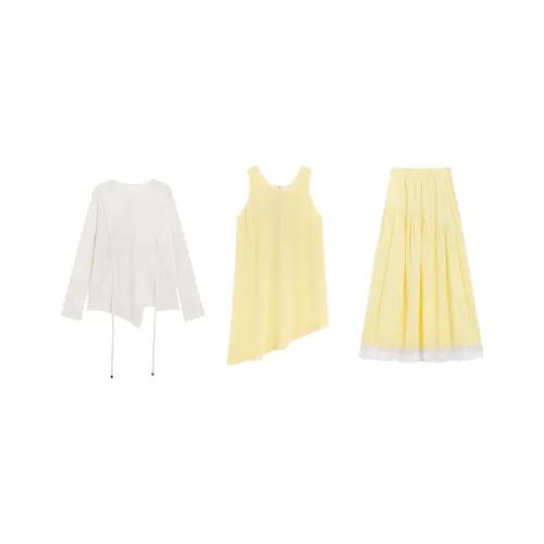Udon House Two Piece Skirt Sets Women's