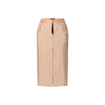 LOUIS VUITTON Neverfull Stripes Utility Skirt