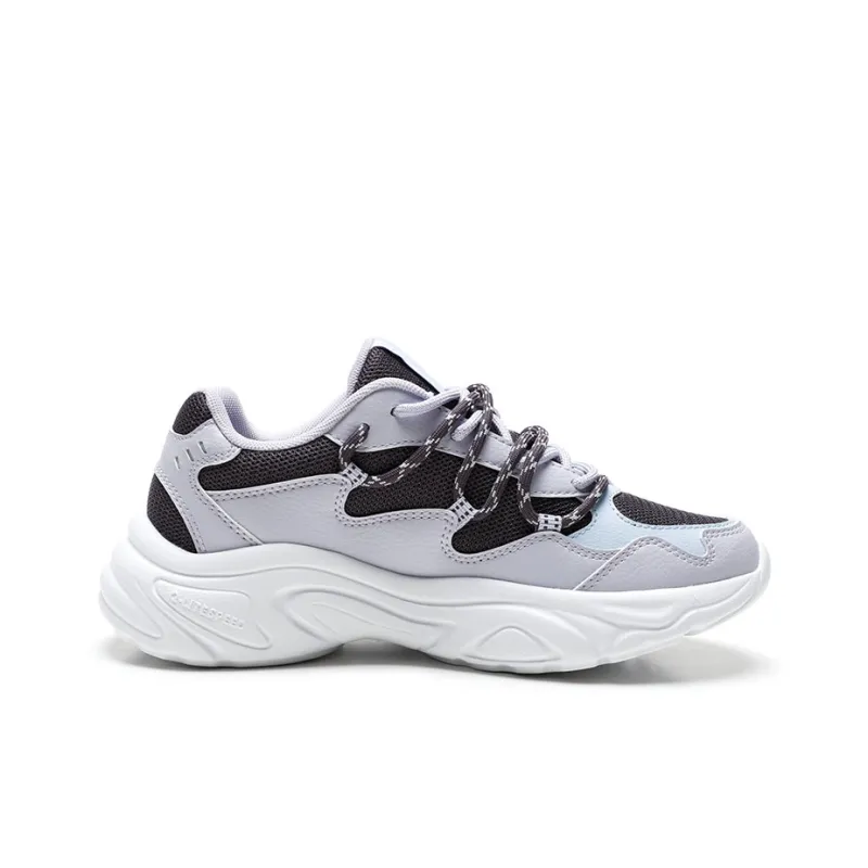 QIAODAN Dry Anti Slip Wear Resistant Low Top Casual Shoes Women's Purple-1
