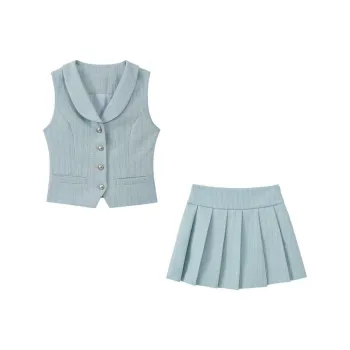 GLEE DIARY Two Piece Skirt Sets Women's
