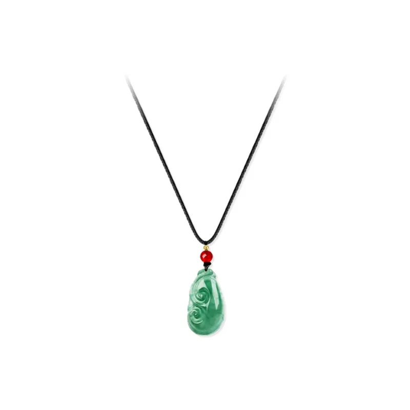 JUICY GRAPE African Emerald Jade Necklaces Women's-0