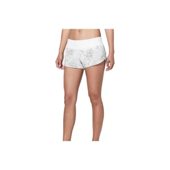 Lululemon Speed Up Sports Shorts Women's Gray White Print